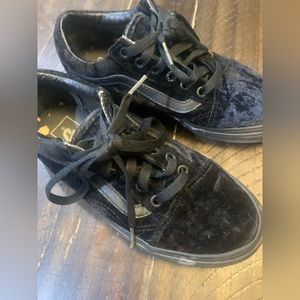 Clean !! Vans velvet US MEN 5.0 women 6.5